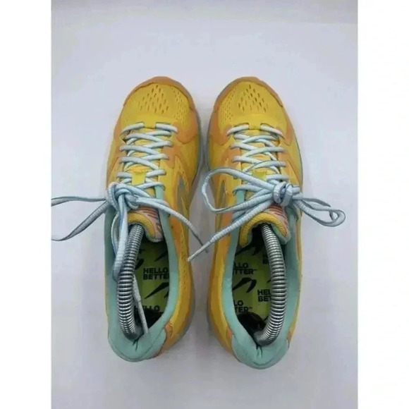 Newton Energy NR II Womens Orange Sky Blue Low Top Athletic‎ Running size 8.5 - Picture 5 of 8